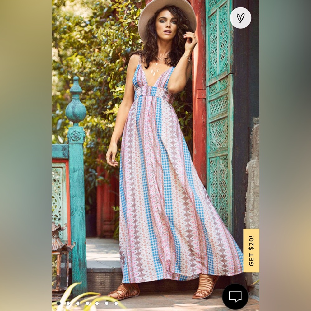 Maxin’ Relaxin’ Multi Print Maxi Dress